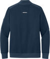 An image of a Custom Carhartt FLD & RSCU One Half Zip Mid Layer in Dark Navy!