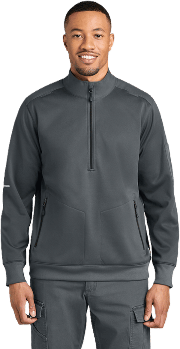 An image of a Custom Carhartt FLD & RSCU One Half Zip Mid Layer!