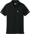An image of a Custom Carhartt FLD & RSCU Polo in Black!