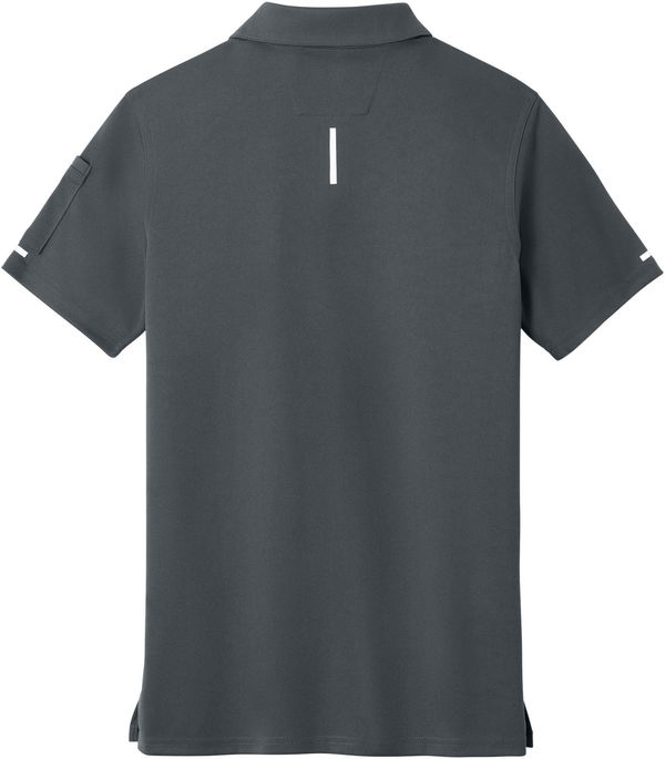 An image of a Custom Carhartt FLD & RSCU Polo in Pewter!
