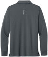 An image of a Custom Carhartt FLD & RSCU  Long Sleeve Polo in Pewter!