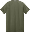 An image of a Custom Carhartt Force Short Sleeve Pocket T Shirt in Basil Heather!