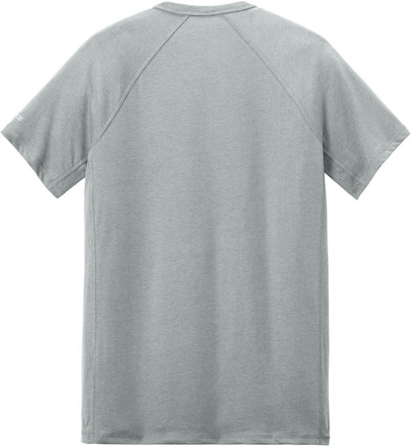 An image of a Custom Carhartt Force Short Sleeve Pocket T Shirt in Carbon Heather!