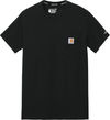 An image of a Custom Carhartt Force Short Sleeve Pocket T Shirt in Navy!