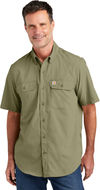 An image of a Custom Carhartt Force Solid Short Sleeve Shirt!