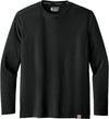 An image of a Custom Carhartt Force Sun Defender Long Sleeve T Shirt in Black!
