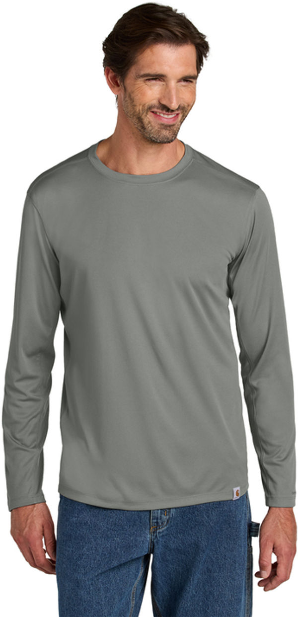 An image of a Custom Carhartt Force Sun Defender Long Sleeve T Shirt!