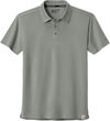 An image of a Custom Carhartt Force Sun Defender Polo in Asphalt Grey!