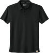 An image of a Custom Carhartt Force Sun Defender Polo in Black!