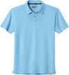 An image of a Custom Carhartt Force Sun Defender Polo in Fresh Water Blue!
