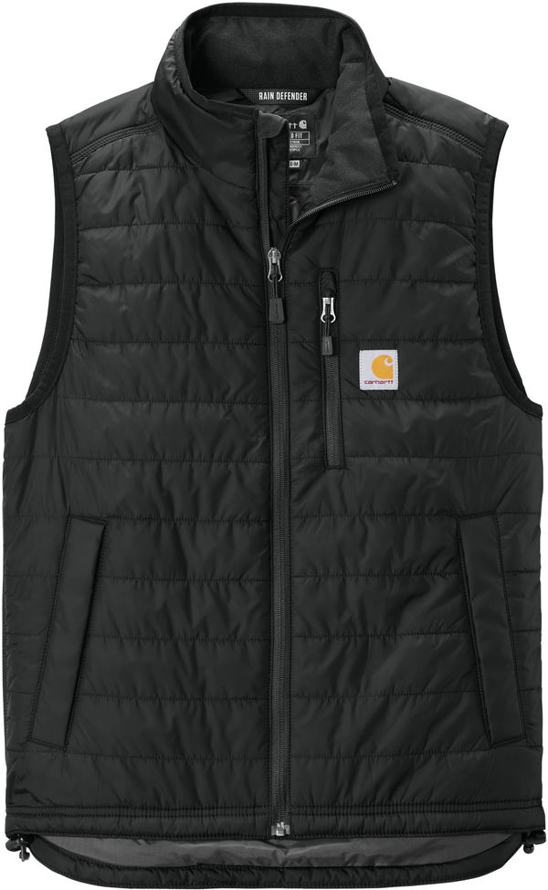 An image of a Custom Carhartt Gilliam Vest in Black!