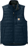An image of a Custom Carhartt Gilliam Vest in Navy!