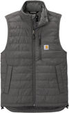 An image of a Custom Carhartt Gilliam Vest in Shadow Grey!