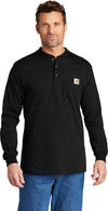 An image of a Custom Carhartt Long Sleeve Henley T Shirt!