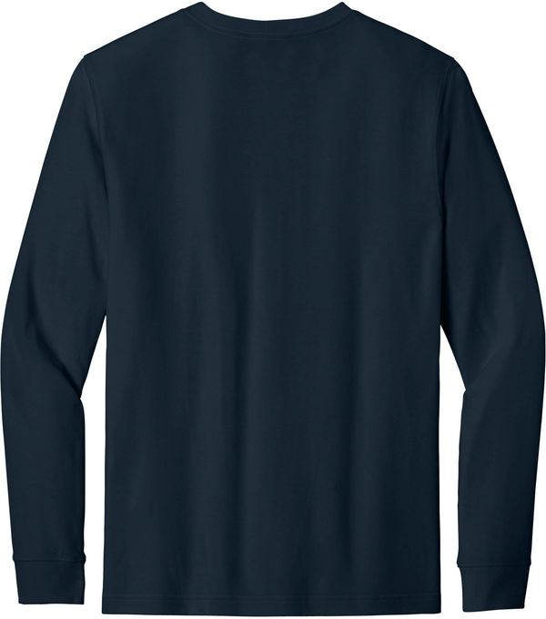 An image of a Custom Carhartt Long Sleeve T Shirt in Navy!