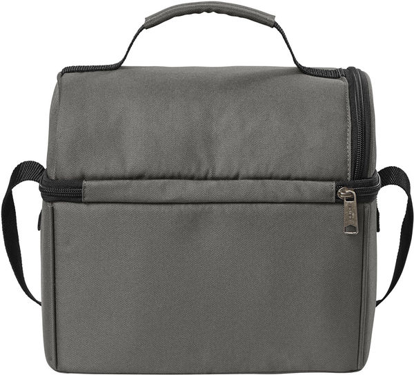 An image of a Custom Carhartt Lunch 6 Can Cooler in Grey!