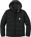 An image of a Custom Carhartt Montana Insulated Hooded Jacket in Black!