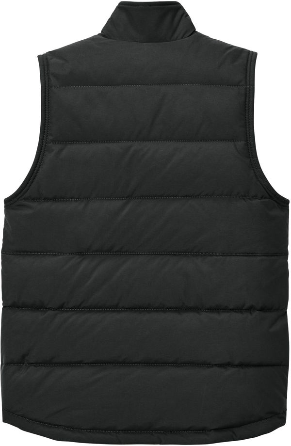 Am image of a Custom Carhartt Montana Insulated Vest in Black!