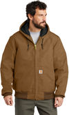 An image of a Custom Carhartt Quilted Flannel Lined Duck Active Jacket!