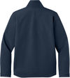 Am image of a Custom Carhartt Rain Defender Soft Shell Jacket in Navy!