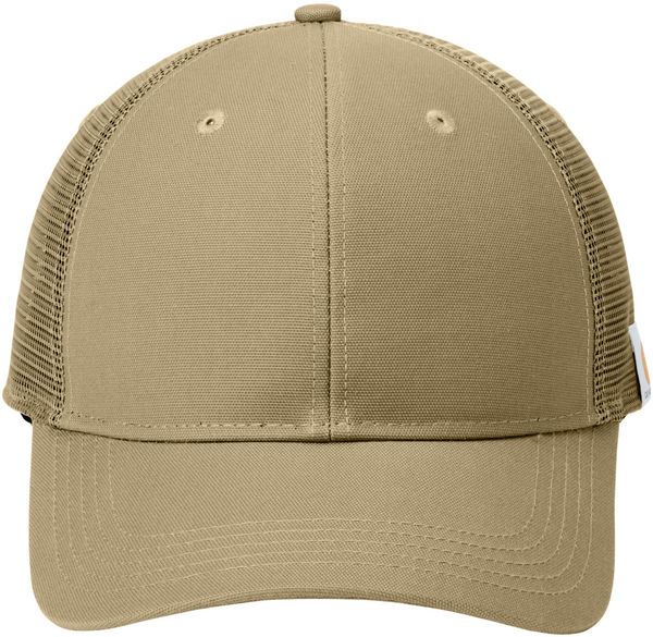 Am image of a Custom Carhartt Rugged Professional Series Cap in Dark Khaki!