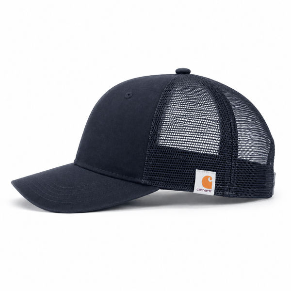 An image of a Custom Carhartt Rugged Professional Series Cap in Navy!