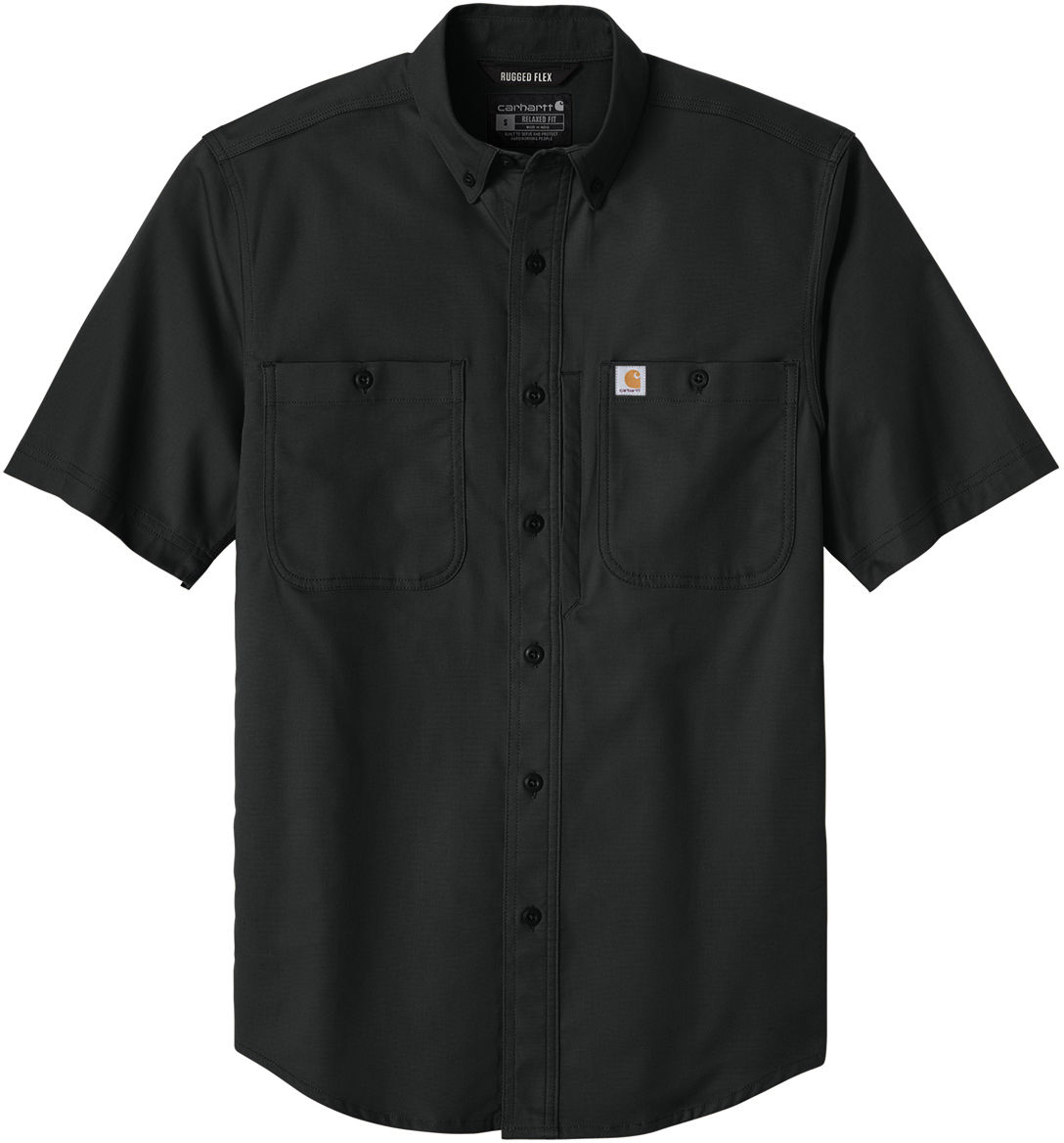 Carhartt Rugged Professional Series Short Sleeve Shirt in Black