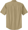 Am image of a Custom Carhartt Rugged Professional Series Short Sleeve Shirt in Dark Khaki!