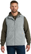 An image of a Custom Carhartt Textured Fleece Vest!