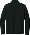 An image of a Custom Carhartt Textured Full Zip Fleece Jacket in Black!