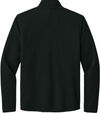 An image of a Custom Carhartt Textured One Half Zip Fleece Jacket in Black!