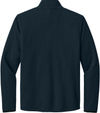 An image of a Custom Carhartt Textured One Half Zip Fleece Jacket in Navy!