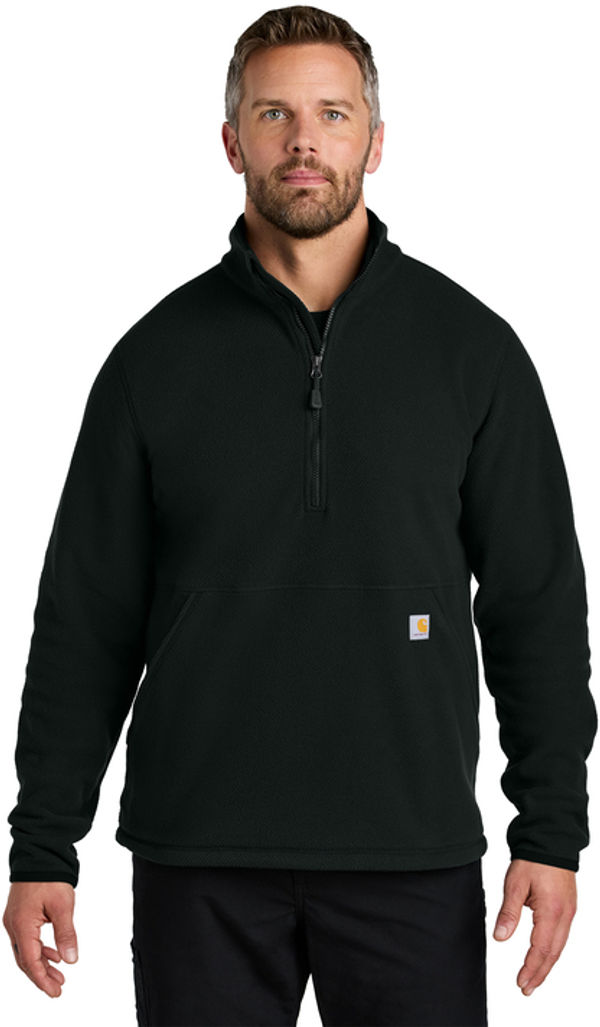 An image of a Custom Carhartt Textured One Half Zip Fleece Jacket!