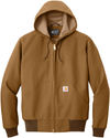 Am image of a Custom Carhartt Thermal Lined Duck Active Jacket in Carhartt Brown!