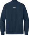An image of a Custom Carhartt Womens FLD & RSCU One Half Zip Mid Layer in Dark Navy!