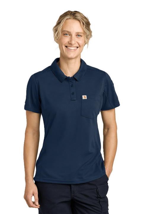 Carhartt Womens FLD & RSCU Polo