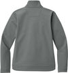 Am image of a Custom Carhartt Womens Rain Defender Soft Shell Jacket in Steel!