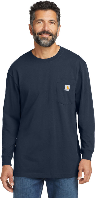 An image of a Custom Carhartt Workwear Pocket Long Sleeve T Shirt!