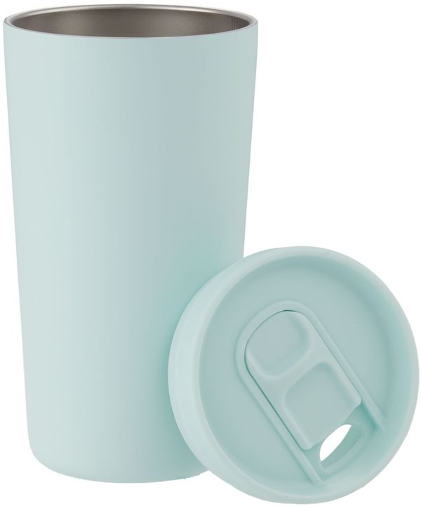 An image of a Custom Carissa 14 oz Vacuum Insulated Tumbler with Slide Lid!