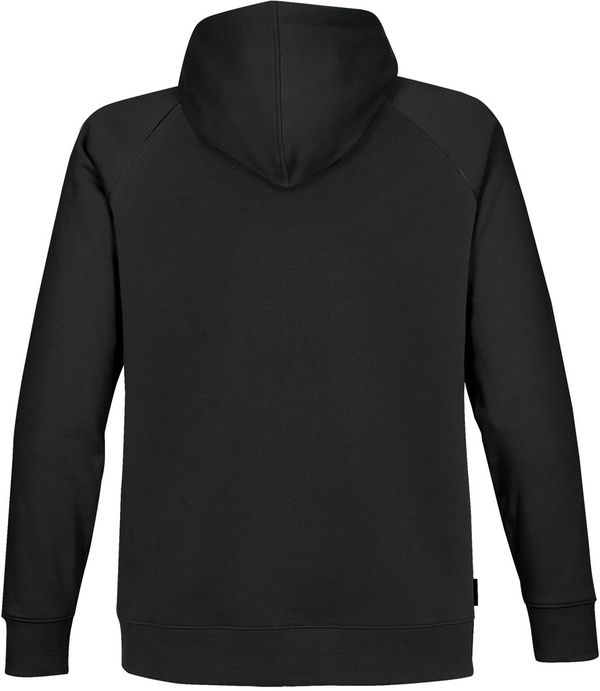 Am image of a Custom Stormtech Mens Omega Zip Hoody in BLACK!