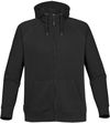 Am image of a Custom Stormtech Mens Omega Zip Hoody in BLACK!
