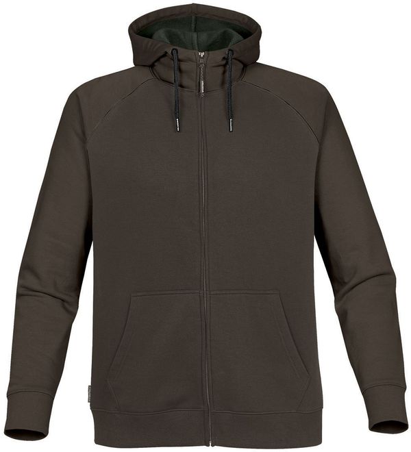 Am image of a Custom Stormtech Mens Omega Zip Hoody in CARBON!