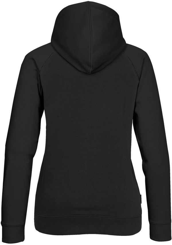 Am image of a Custom Stormtech Womens Omega Zip Hoody in BLACK!