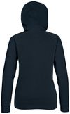 Am image of a Custom Stormtech Womens Omega Zip Hoody in NAVY!