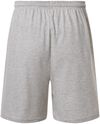 An image of a Custom Champion Adult Cotton Gym Short in Oxford Grey Heather!