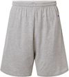 An image of a Custom Champion Adult Cotton Gym Short in Oxford Grey Heather!