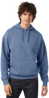 An image of a Custom Champion Adult Garment Dyed Fleece Hoodie!