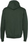 An image of a Custom Champion Adult Powerblend® Hooded Sweatshirt in Dark Green!