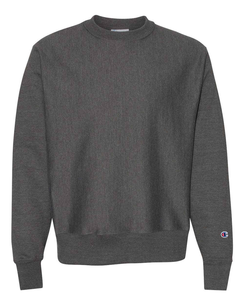 Champion Adult Reverse Weave Fleece Crew in Charcoal Heather
