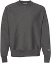 An image of a Custom Champion Adult Reverse Weave Fleece Crew in Charcoal Heather!